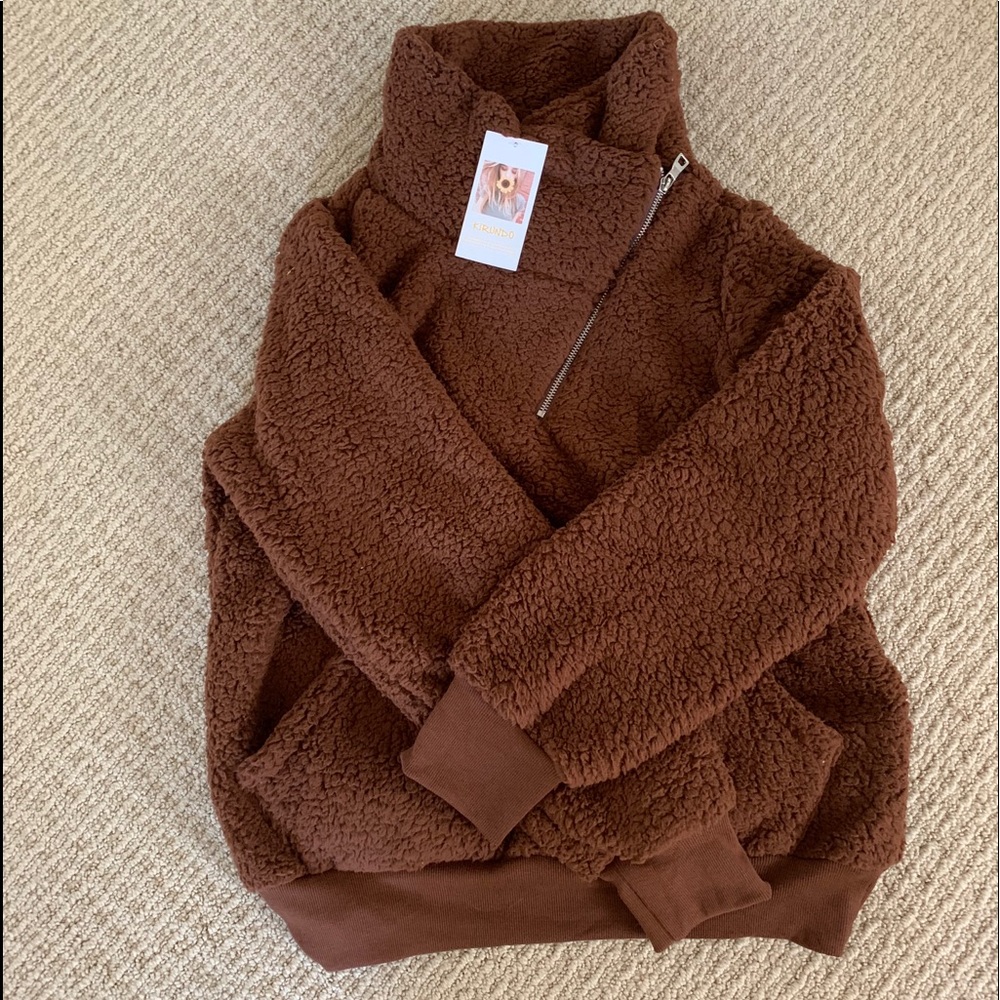 Sherpa quarter zip
